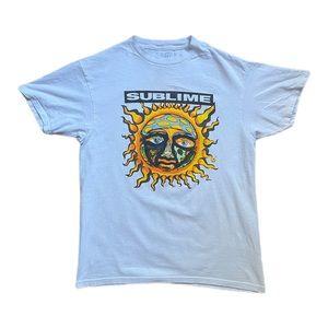 White SUBLIME tee.